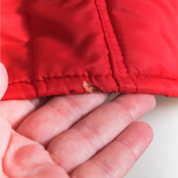 COPY - Vintage 1970’s Snap-On Red Nylon Vest • M/L - Picture 9 of 10